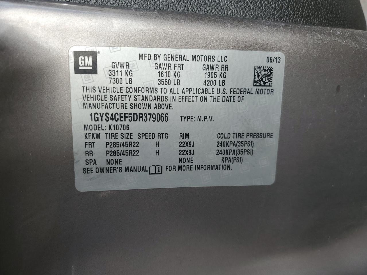 1GYS4CEF5DR379066 2013 Cadillac Escalade Premium