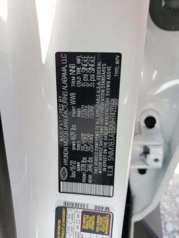 2022 Hyundai Tucson Sel VIN: 5NMJB3AE5NH142068 Lot: 54285424