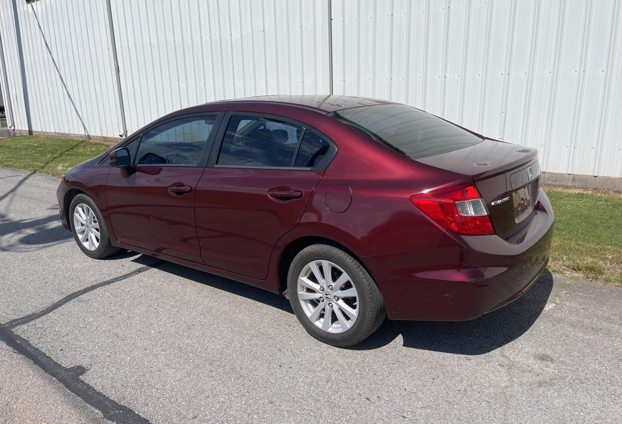 2012 Honda Civic Exl vin: 2HGFB2F97CH567345