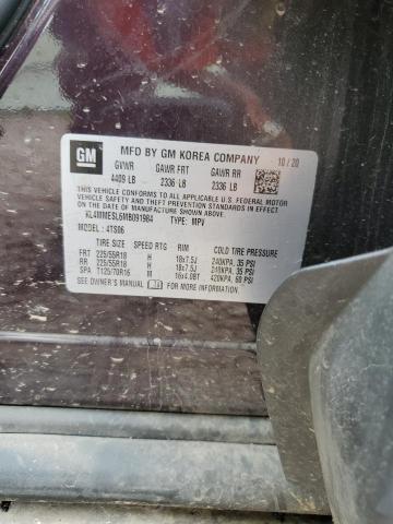 2021 Buick Encore Gx Select VIN: KL4MMESL6MB091984 Lot: 59734664