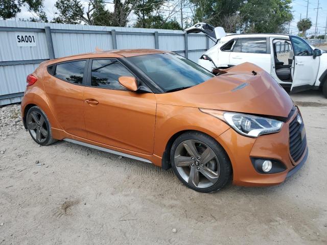 2015 Hyundai Veloster Turbo VIN: KMHTC6AE2FU243095 Lot: 58425114