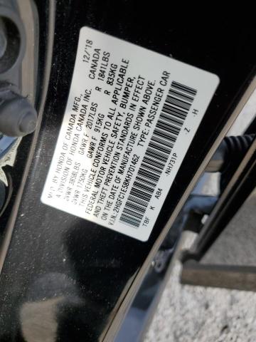 2019 Honda Civic Si VIN: 2HGFC1E58KH701462 Lot: 61116384