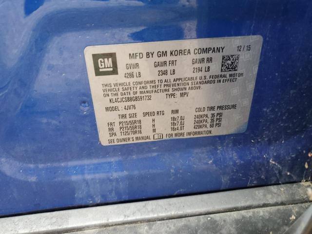 2016 BUICK ENCORE - KL4CJCSB8GB591732