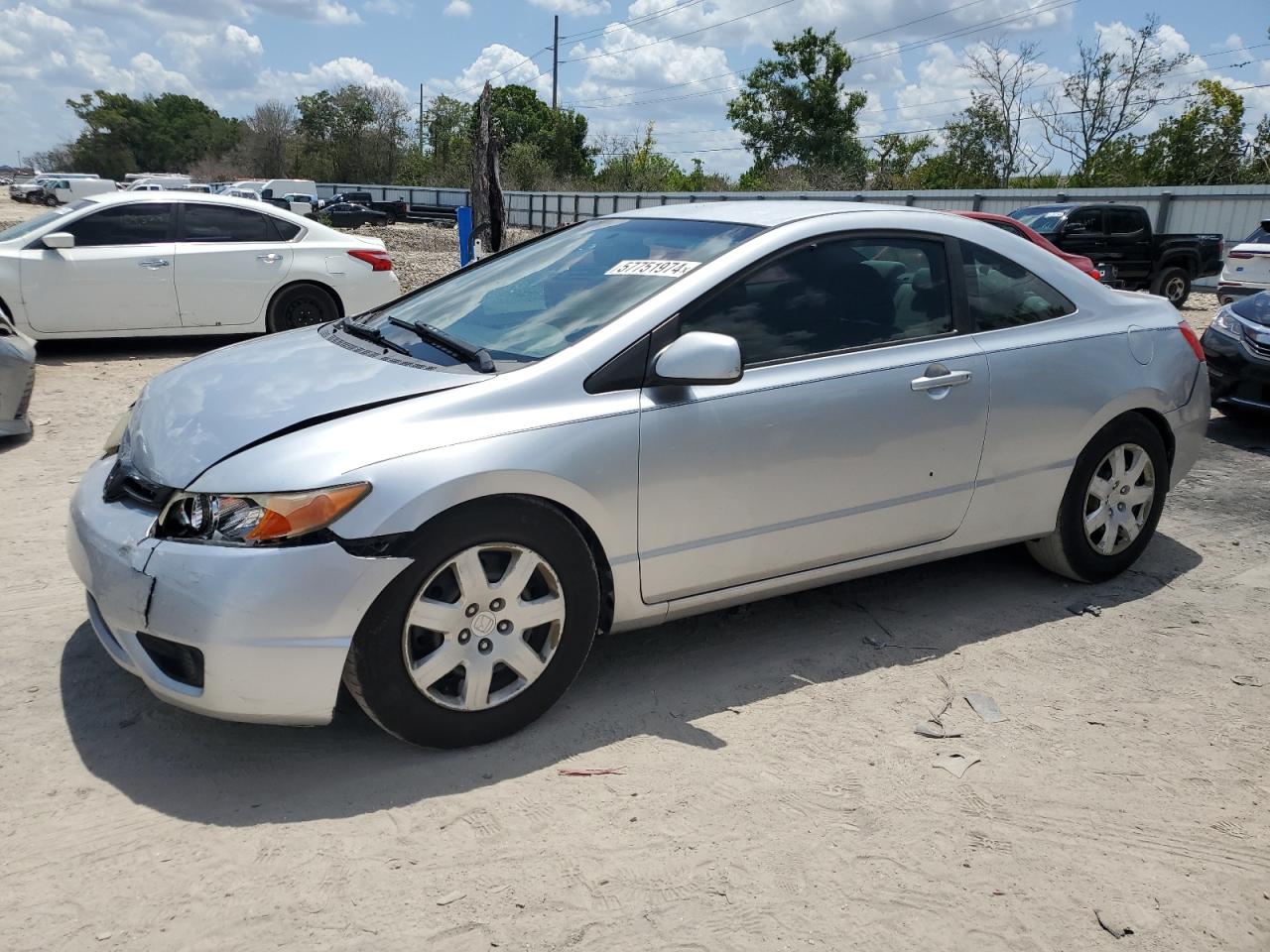 2HGFG12697H528947 2007 Honda Civic Lx