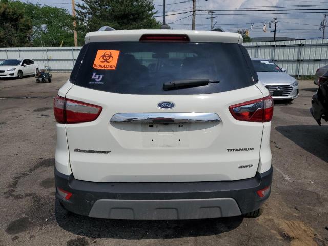 2020 Ford Ecosport Titanium VIN: MAJ6S3KL8LC351745 Lot: 57807024