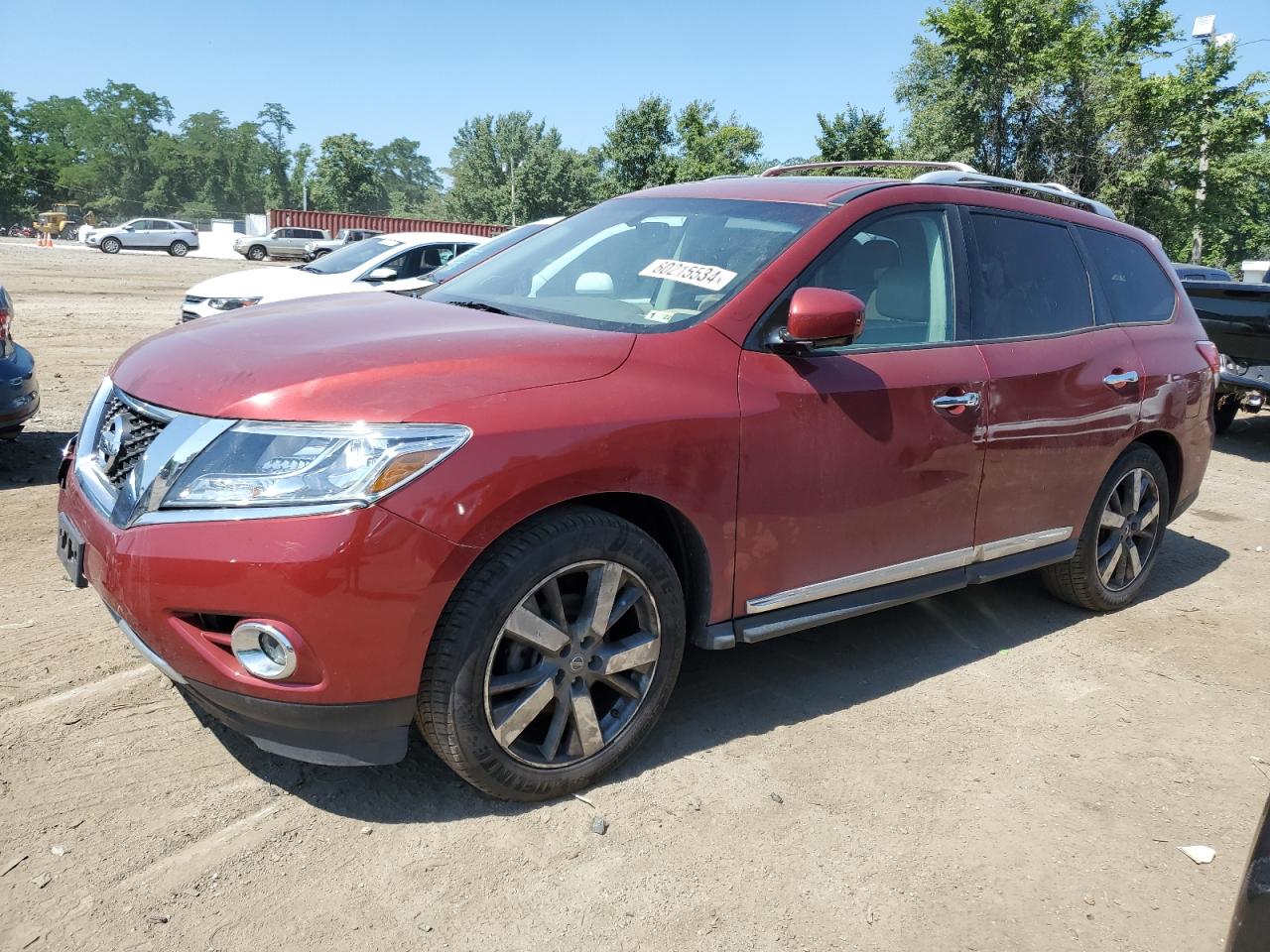 2013 Nissan Pathfinder S vin: 5N1AR2MM5DC609605