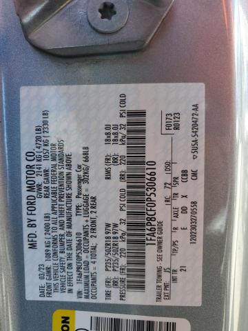 2023 FORD MUSTANG GT - 1FA6P8CF0P5306610