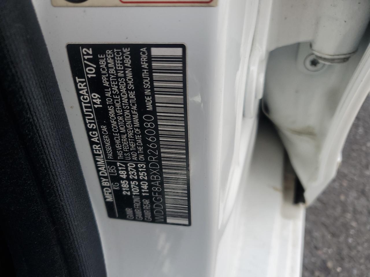 WDDGF8ABXDR266080 2013 Mercedes-Benz C 300 4Matic