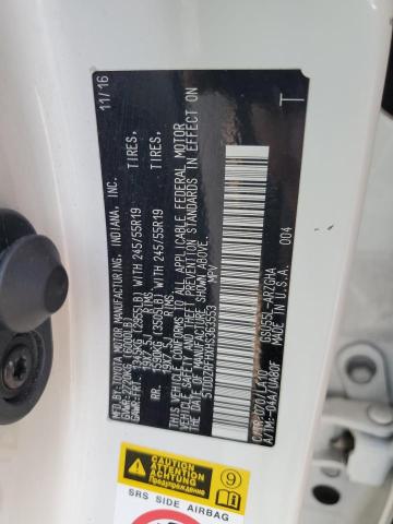 2017 Toyota Highlander Limited VIN: 5TDDZRFHXHS363553 Lot: 57423454