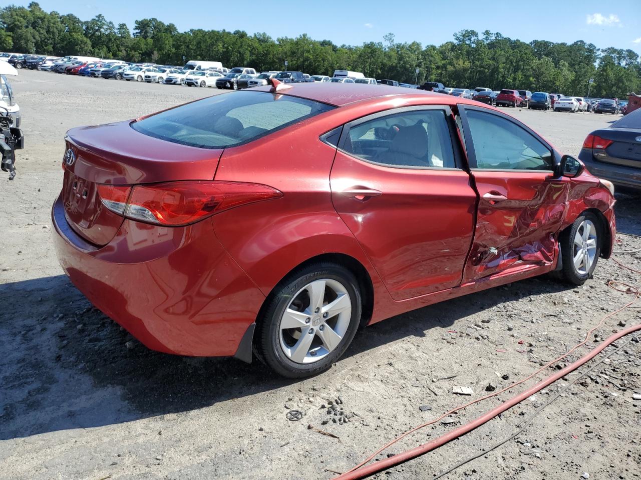 2012 Hyundai Elantra Gls vin: KMHDH4AEXCU402502