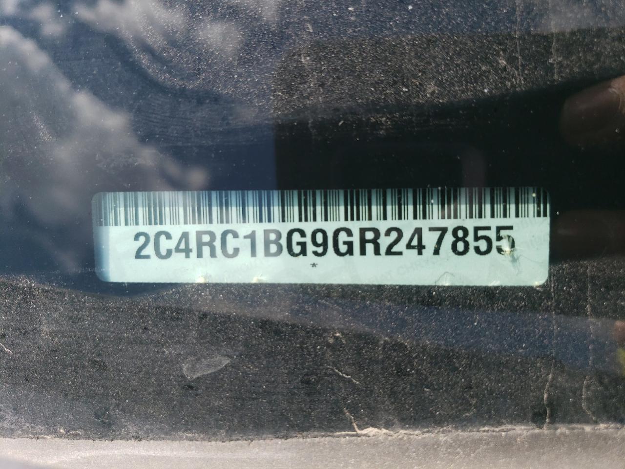 2C4RC1BG9GR247855 2016 Chrysler Town & Country Touring