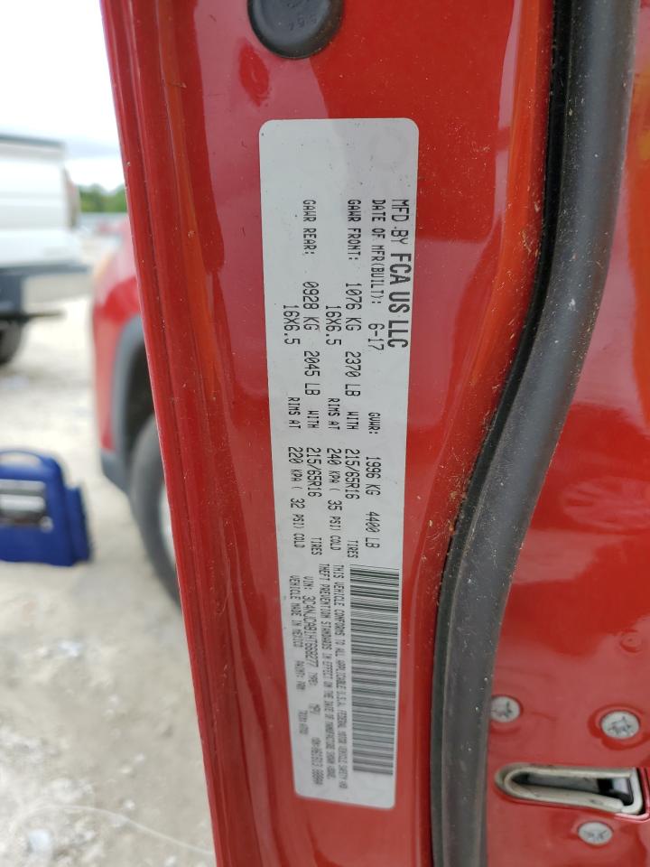 3C4NJCAB1HT668277 2017 Jeep Compass Sport