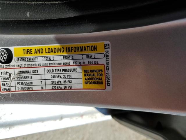 2015 CHEVROLET CAPTIVA LT - 3GNAL3EKXFS526443
