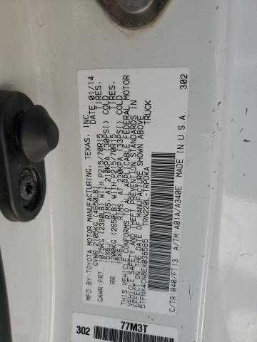 2014 Toyota Tacoma VIN: 5TFNX4CN8EX036565 Lot: 59204814