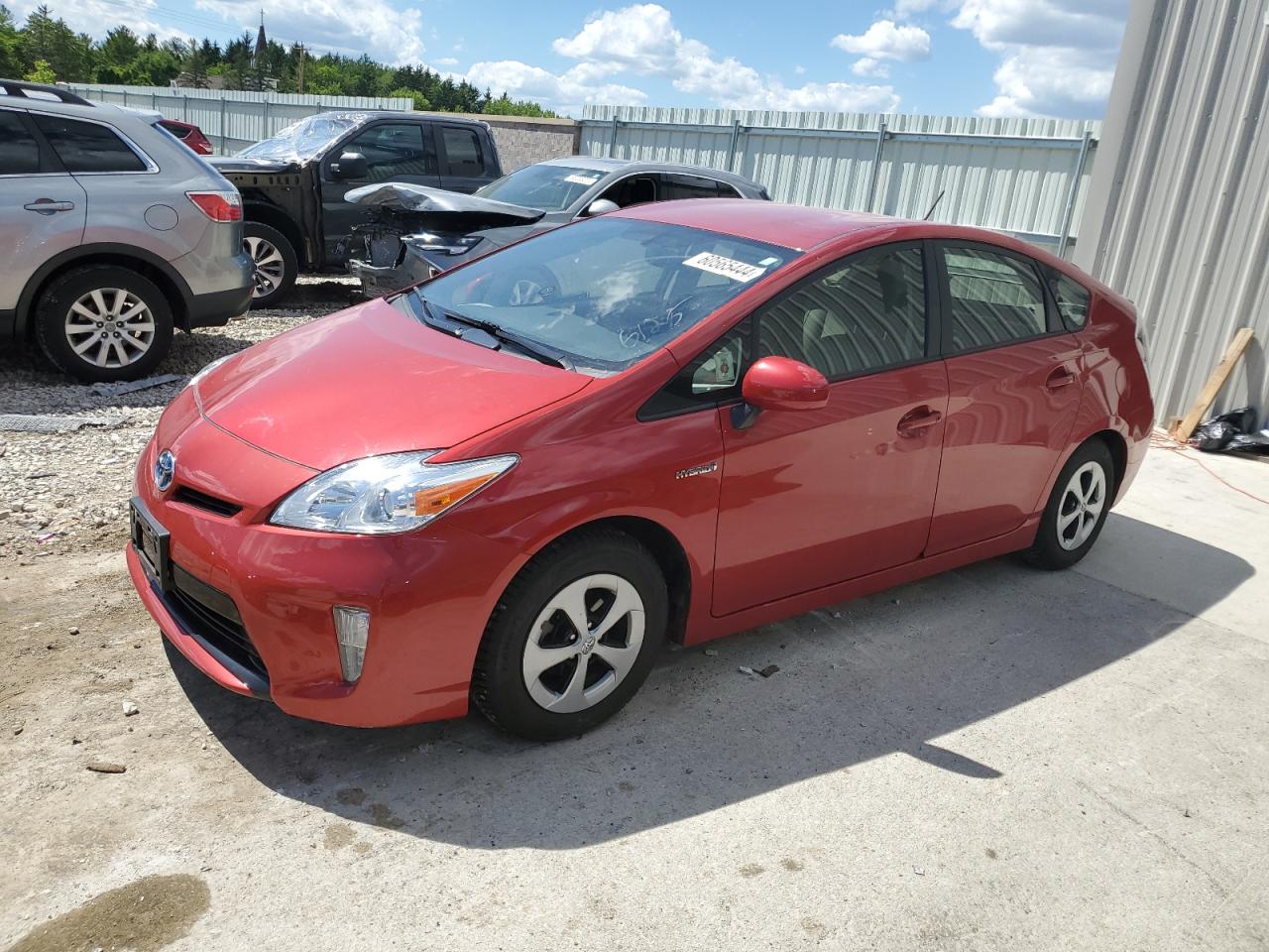 JTDKN3DU2E1784059 2014 Toyota Prius