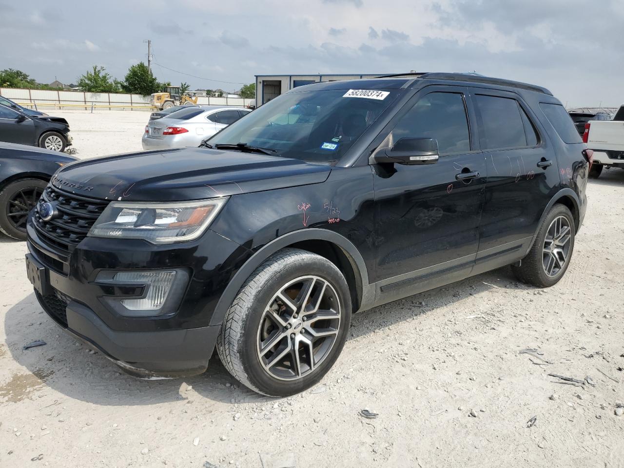 1FM5K8GT1HGD20912 2017 Ford Explorer Sport