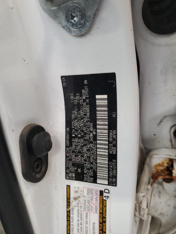 JTEDP21A550045213 2005 Toyota Highlander Limited