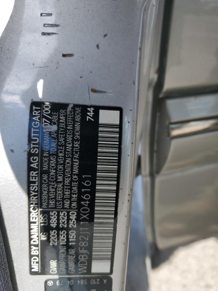 WDBJF82J11X046161 2001 Mercedes-Benz E 320 4Matic