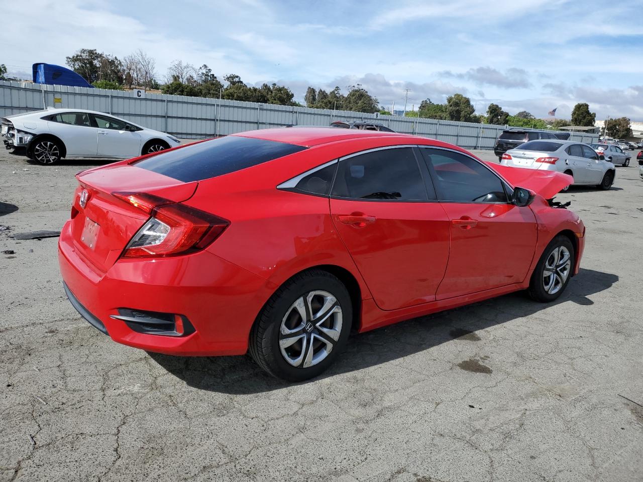 2HGFC2F5XHH516892 2017 Honda Civic Lx