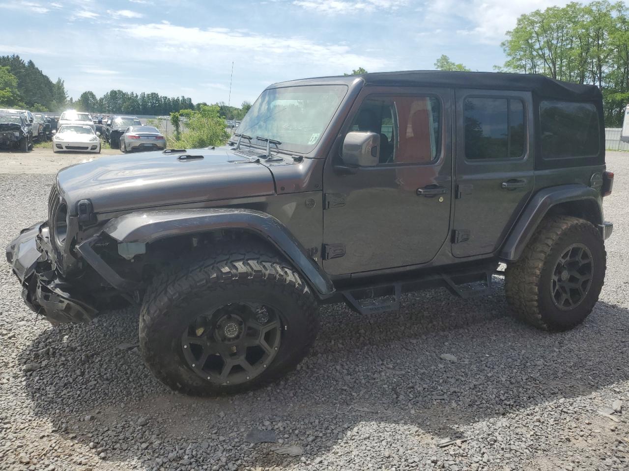 2021 Jeep Wrangler Unlimited Sahara vin: 1C4HJXEN4MW651695