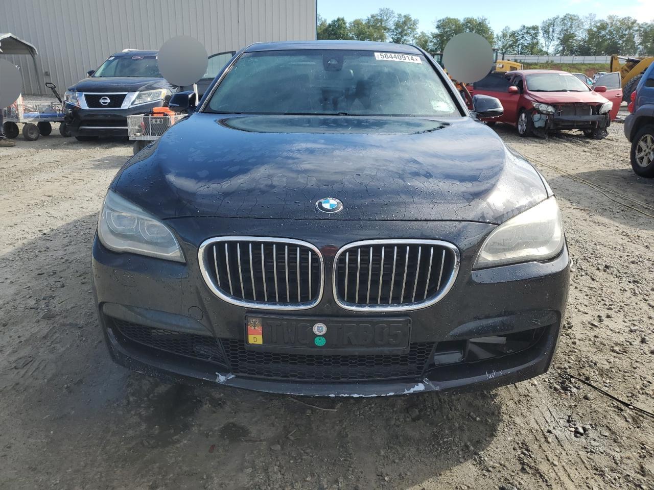 2014 BMW 750 Lxi vin: WBAYF8C58ED142536