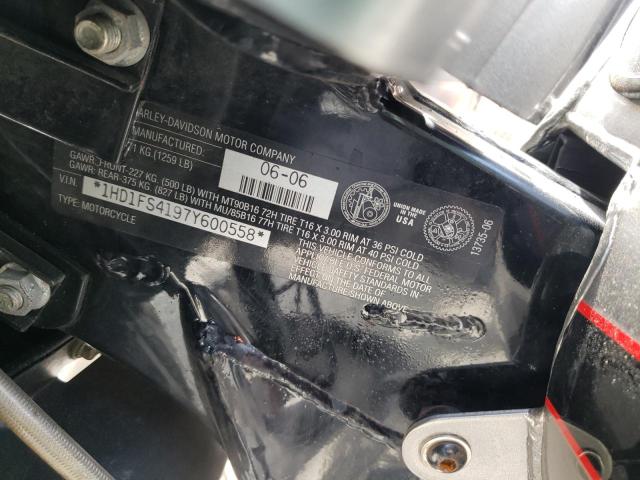 2007 HARLEY-DAVIDSON FLTR 1HD1FS4197Y600558