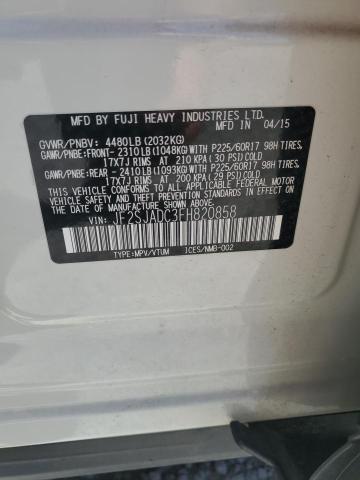 2015 Subaru Forester 2.5I Premium VIN: JF2SJADC3FH820858 Lot: 56678864