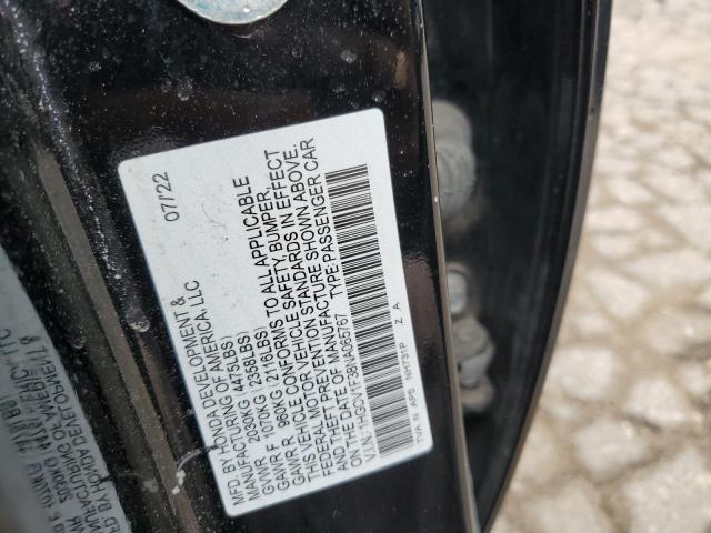 2022 Honda Accord Sport VIN: 1HGCV1F38NA065767 Lot: 60385064