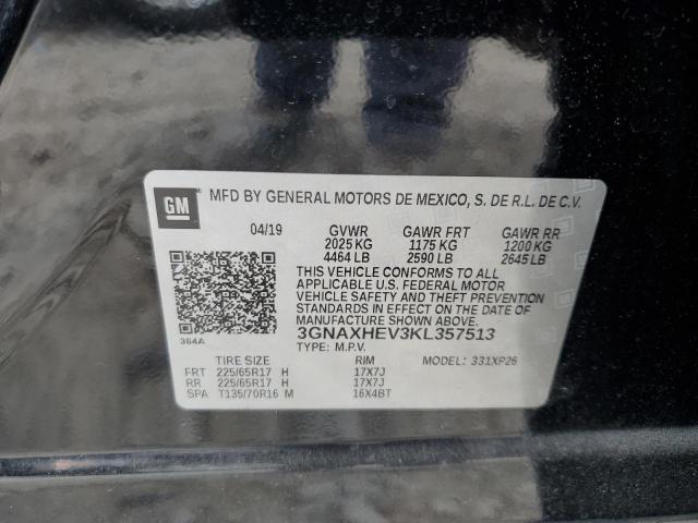 2019 CHEVROLET EQUINOX LS - 3GNAXHEV3KL357513
