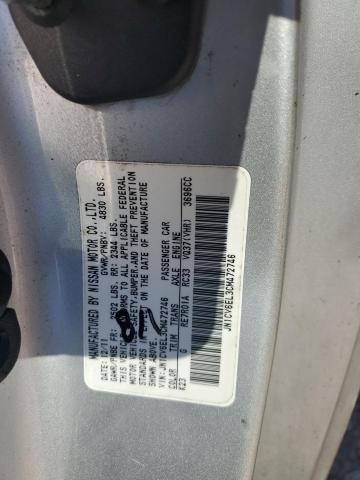 2012 Infiniti G37 VIN: JN1CV6EL3CM472746 Lot: 57520764