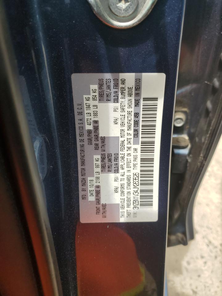 3MZBN1V34JM263526 2018 Mazda 3 Touring