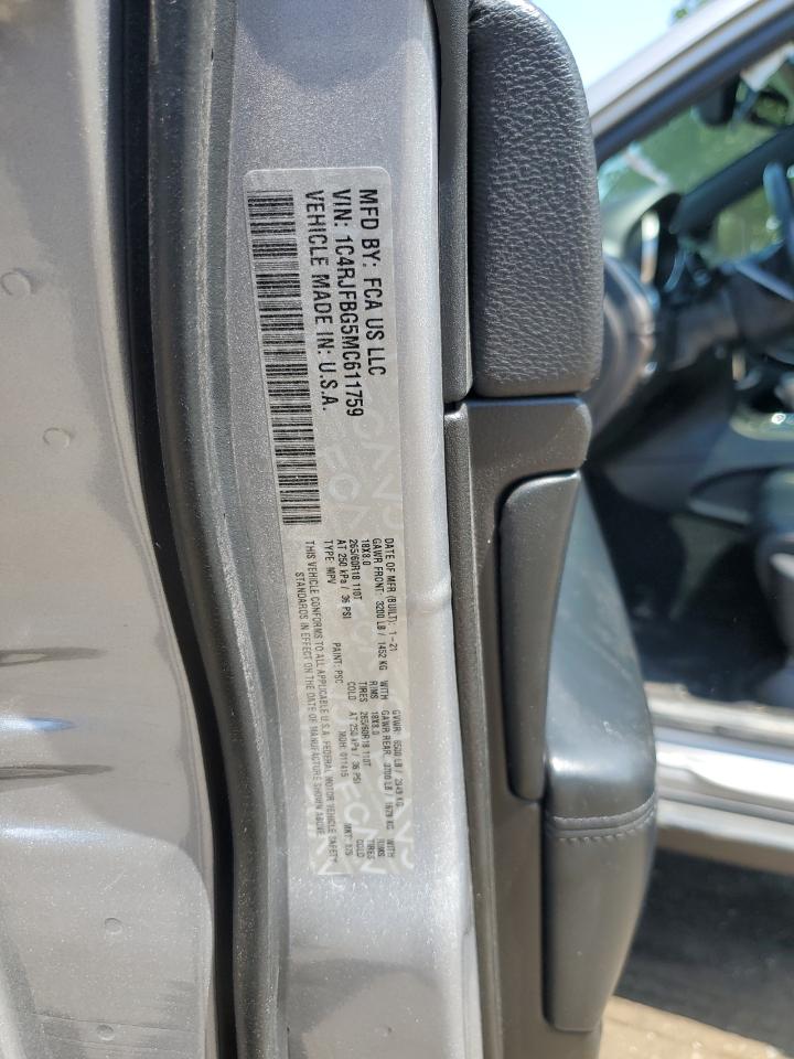 1C4RJFBG5MC611759 2021 Jeep Grand Cherokee Limited