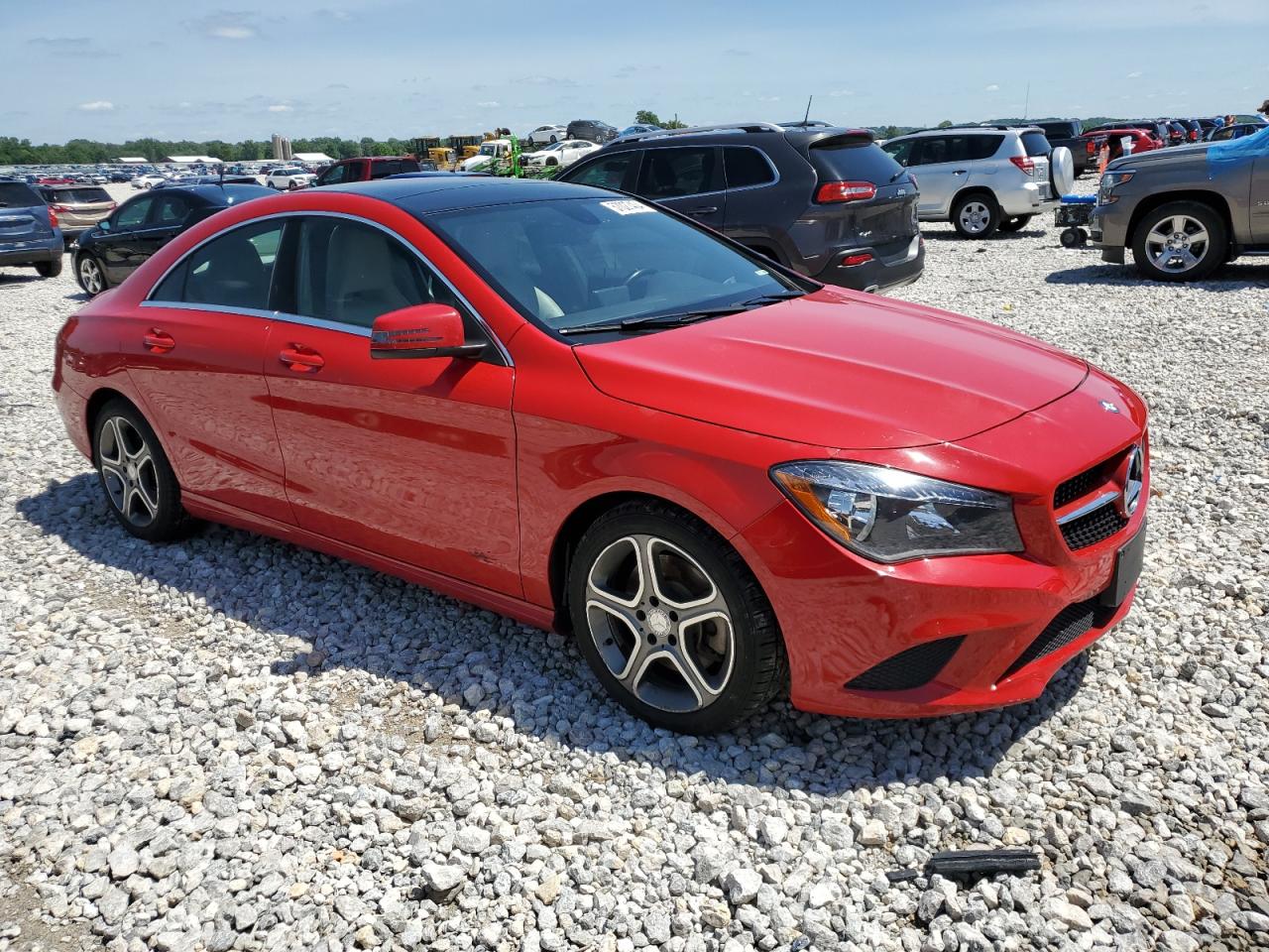 WDDSJ4EB6EN044057 2014 Mercedes-Benz Cla 250