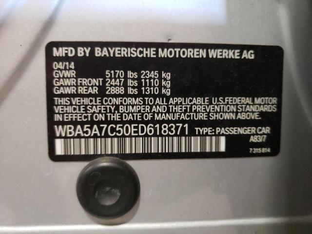 VIN WBA5A7C50ED618371 2014 BMW 5 Series, 528 XI no.13