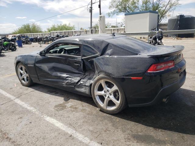 CHEVROLET CAMARO LT 2015 black coupe gas 2G1FC1E30F9115554 photo #3