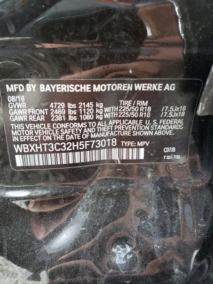 WBXHT3C32H5F73018 2017 BMW X1 xDrive28I