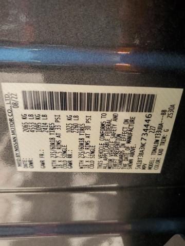 2022 Nissan Rogue Sv VIN: 5N1BT3BA3NC734446 Lot: 58331444