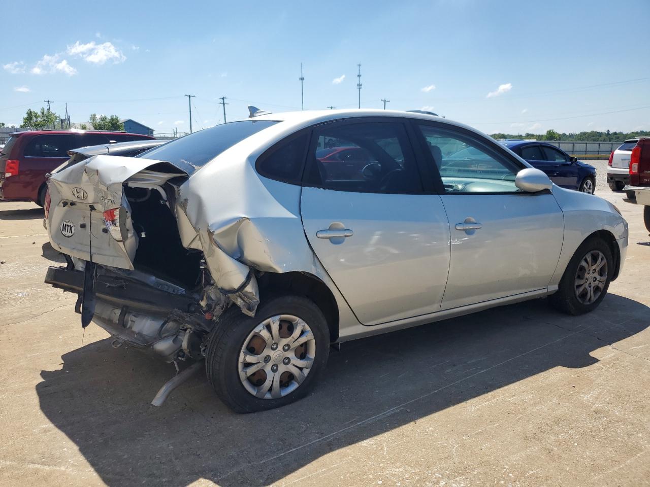 Lot #2872262158 2010 HYUNDAI ELANTRA BL