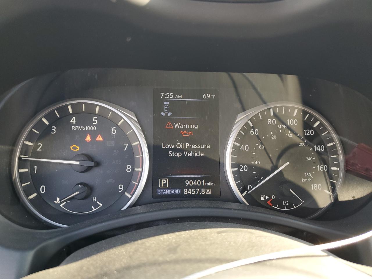 JN1FV7AP0JM460109 2018 Infiniti Q50 Red Sport 400