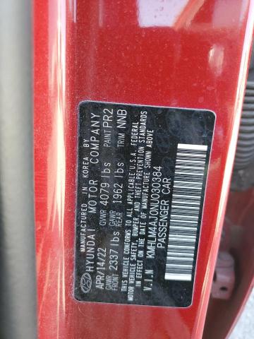 2022 HYUNDAI ELANTRA BL - KMHLM4AJ0NU030384