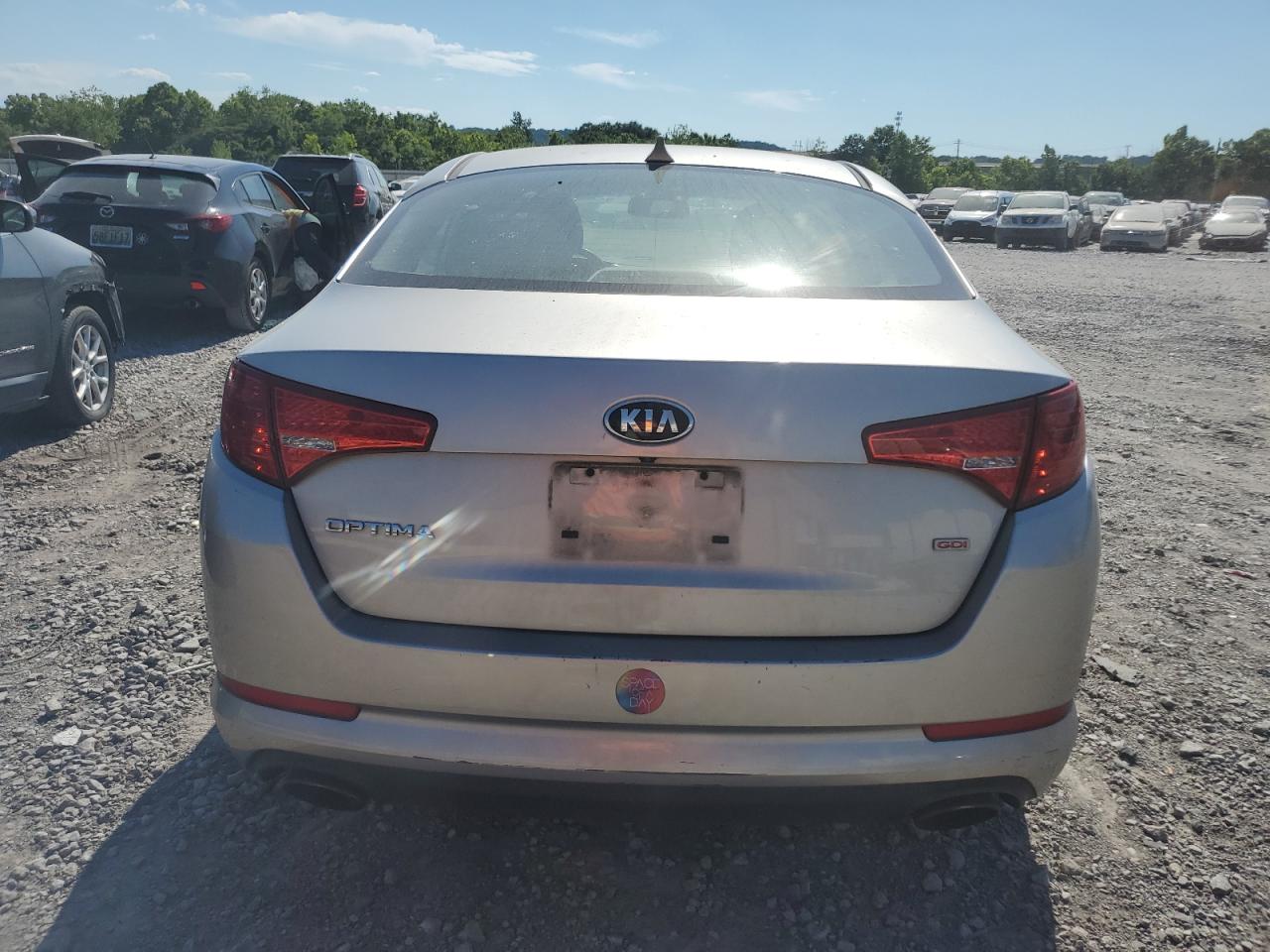 2013 Kia Optima Lx vin: KNAGM4A71D5374872