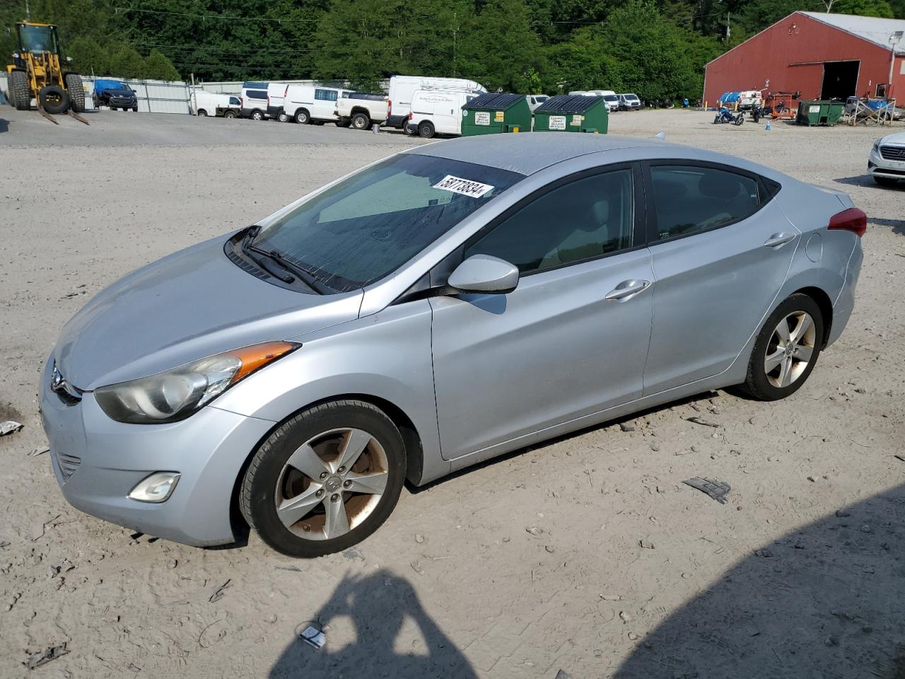 5NPDH4AE9CH094219 2012 Hyundai Elantra Gls