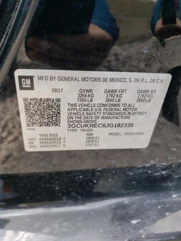 2018 CHEVROLET SILVERADO - 3GCUKREC6JG182335