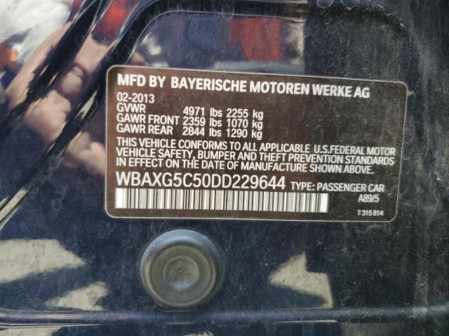 VIN WBAXG5C50DD229644 2013 BMW 5 Series, 528 I no.12