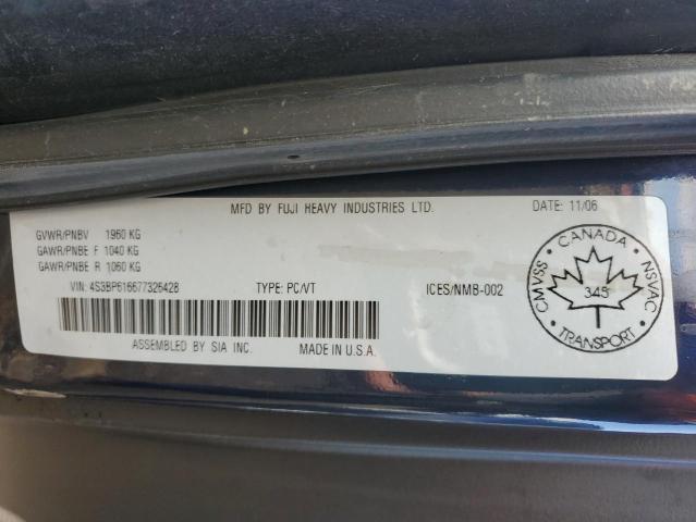 2007 Subaru Legacy 2.5I VIN: 4S3BP616677326428 Lot: 61242284