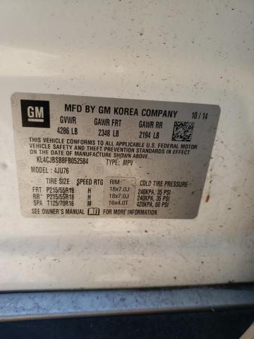 2015 BUICK ENCORE CON - KL4CJBSB8FB052584
