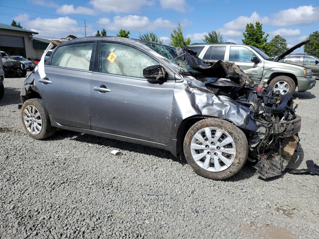 Lot #2869759005 2019 NISSAN SENTRA S