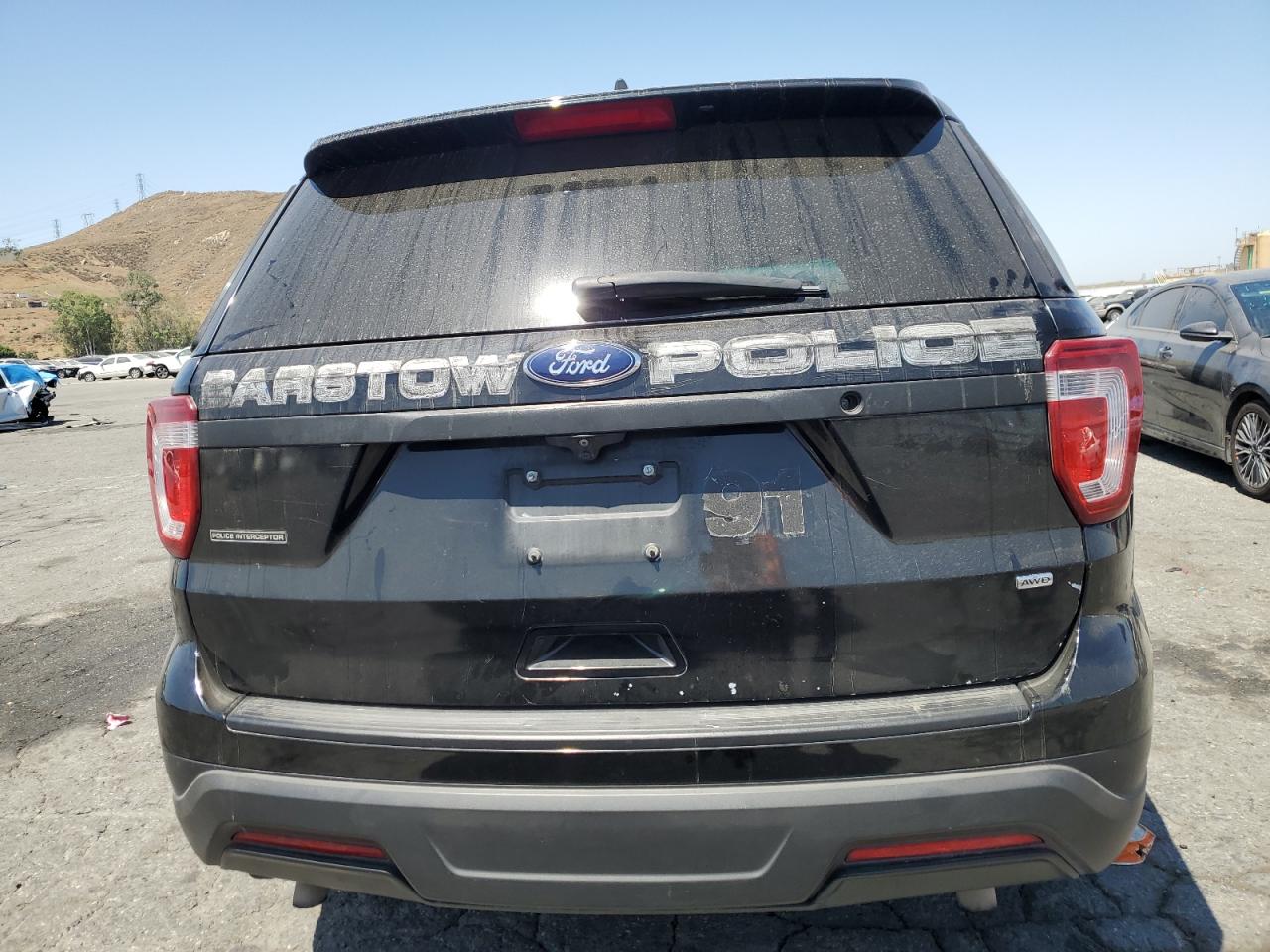 2018 Ford Explorer Police Interceptor vin: 1FM5K8AR5JGA46164