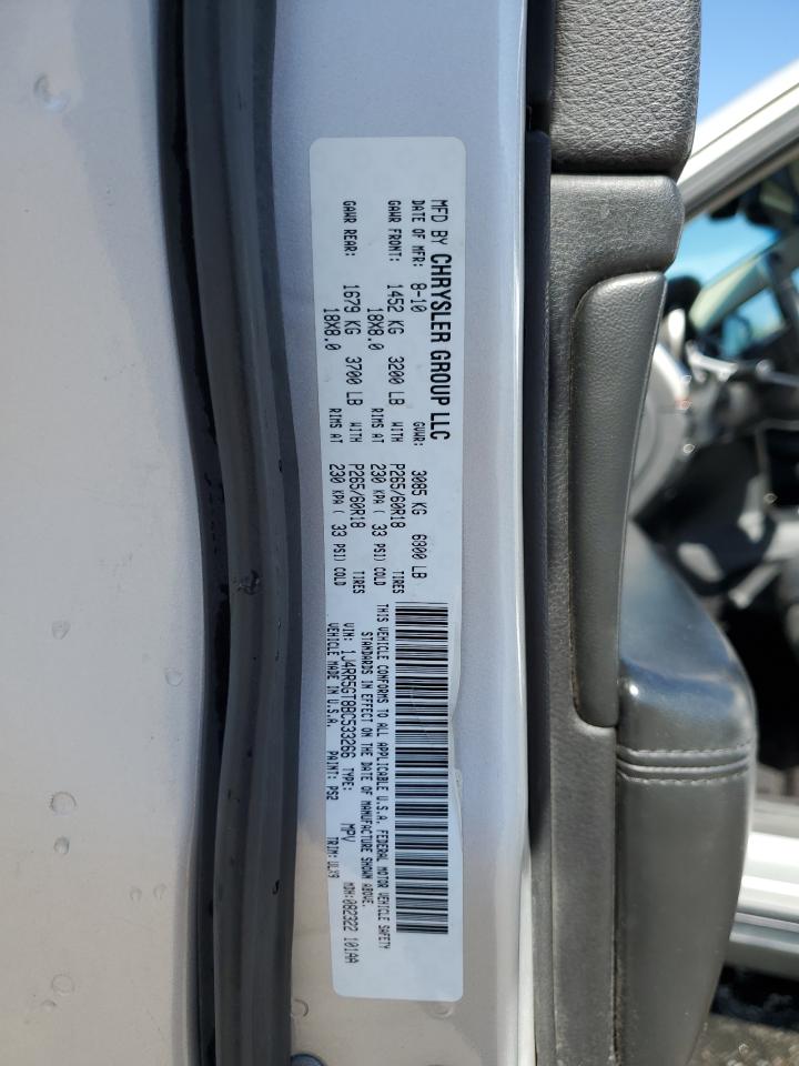 1J4RR5GT8BC533266 2011 Jeep Grand Cherokee Limited