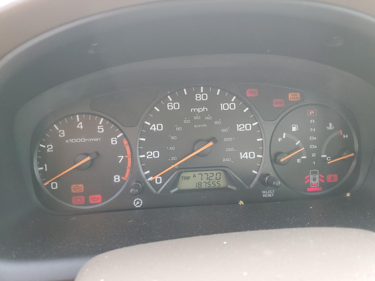 1HGCG66801A086643 2001 Honda Accord Ex